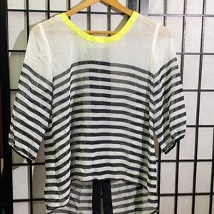 A. Byer Semi Sheer Top Size M